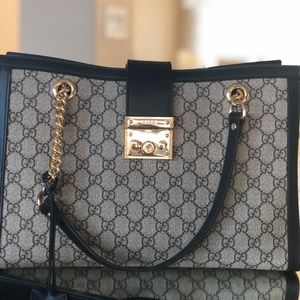 Gucci padlock purse